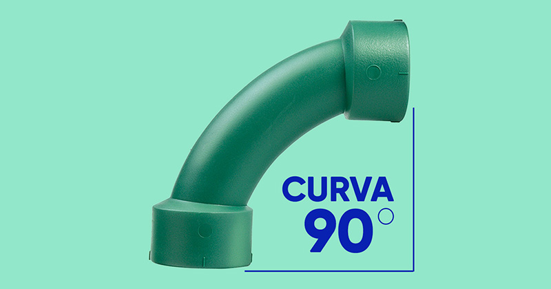 Nuevo diseño de Curvas a 90° Acqua System