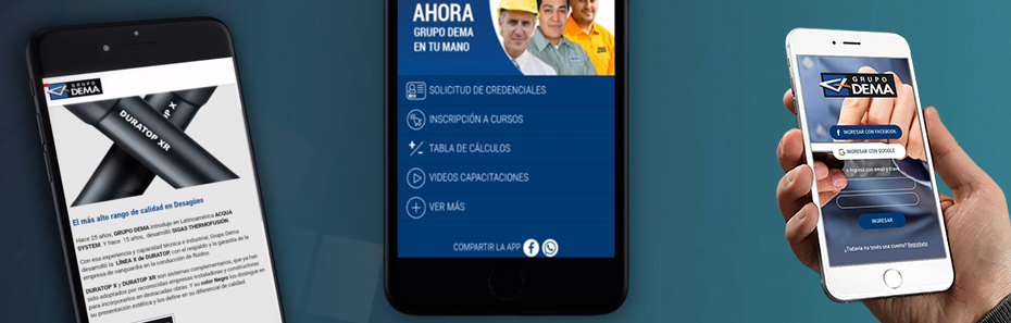 Nueva App para instaladores de Grupo Dema