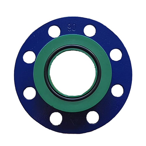 Adaptador hembra c/brida metálica Ansiº