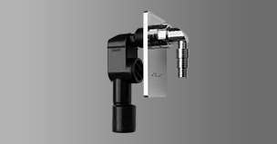 Sifón de Pared Cromado para Lavarropas